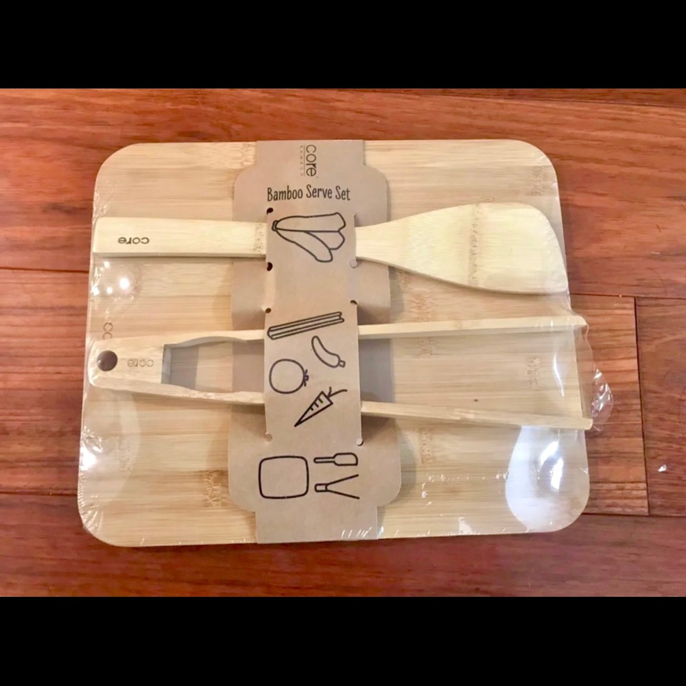 Core Bamboo Set, Sustainable Charcuterie Board